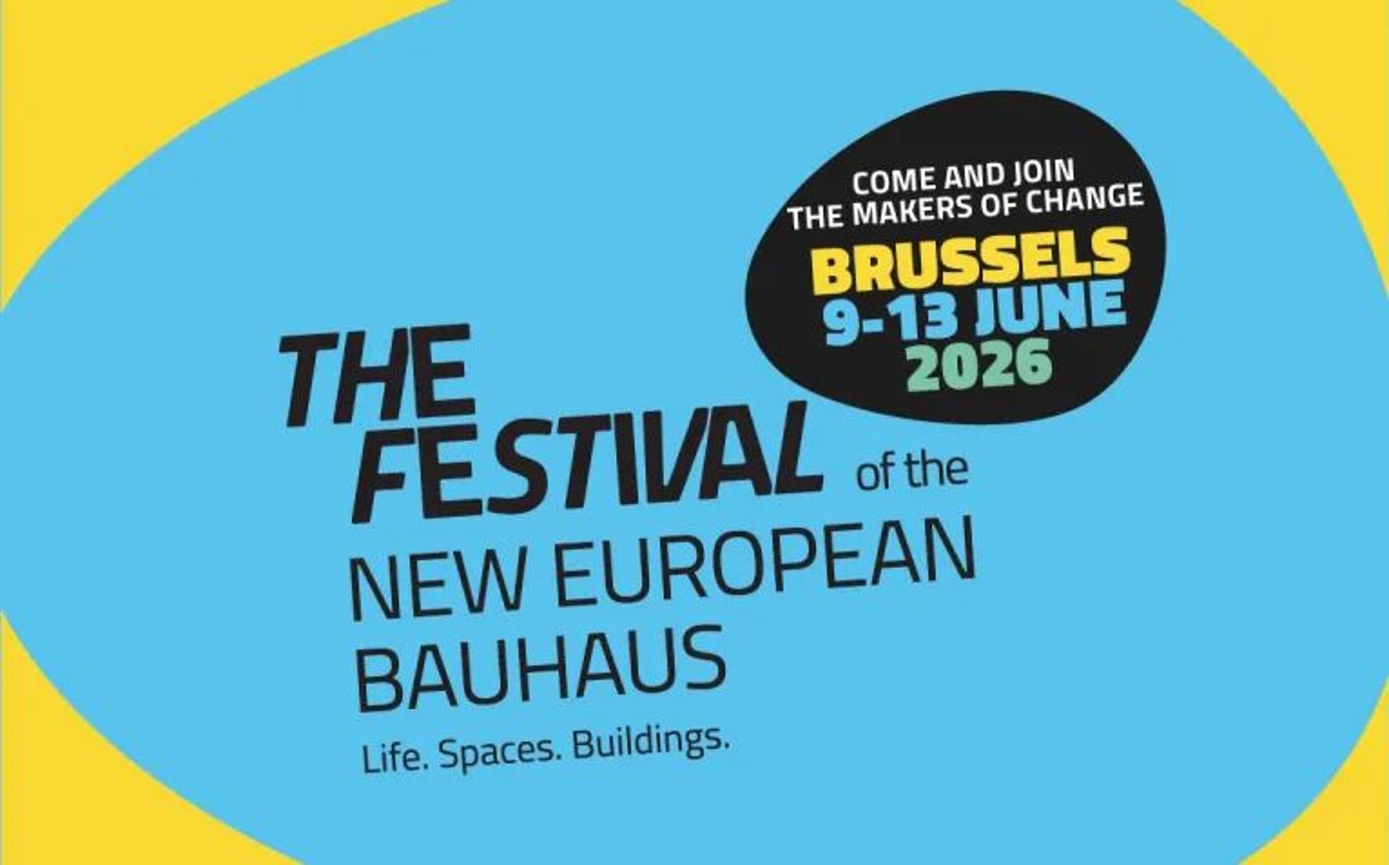 Plakat des Bauhaus-Festival